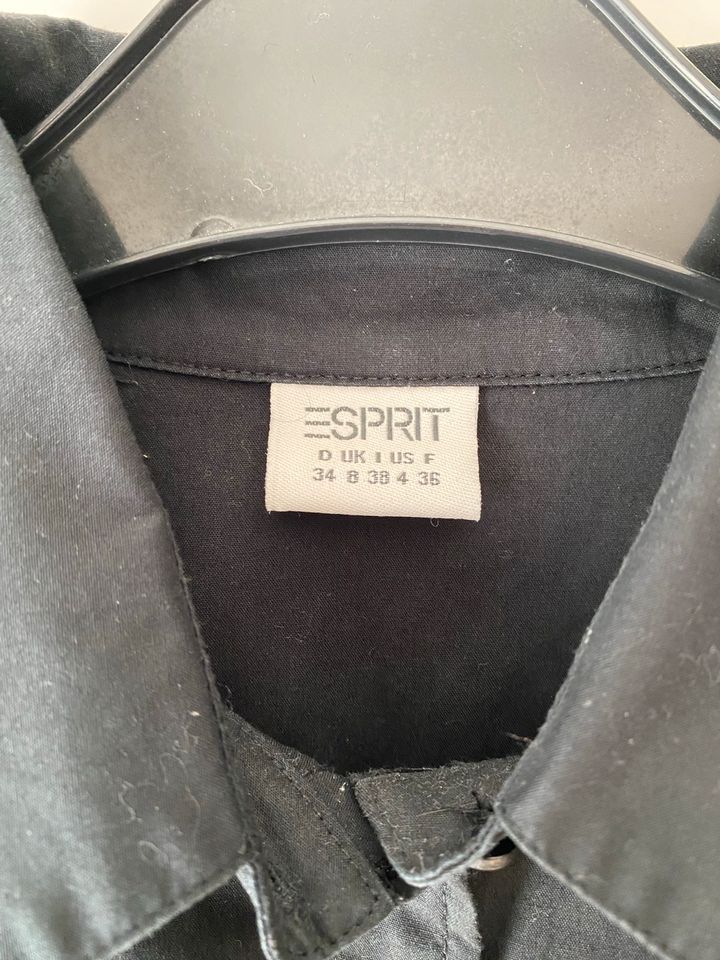 Bluse Esprit Größe 34 XS schwarz in Nidda