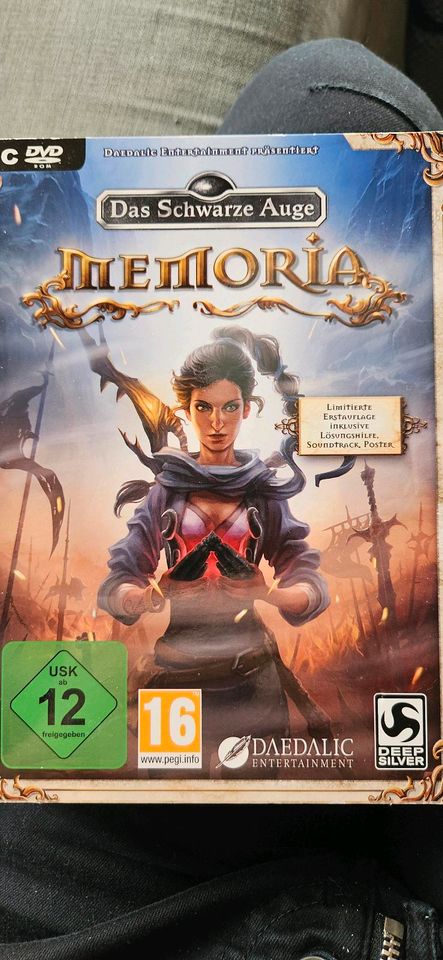 Das schwarze Auge Memoria PC Spiel Box in Karlsruhe