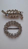 Haarspange/ Gürtelschnalle Brautschmuck Strass DDR Bayern - Waffenbrunn Vorschau