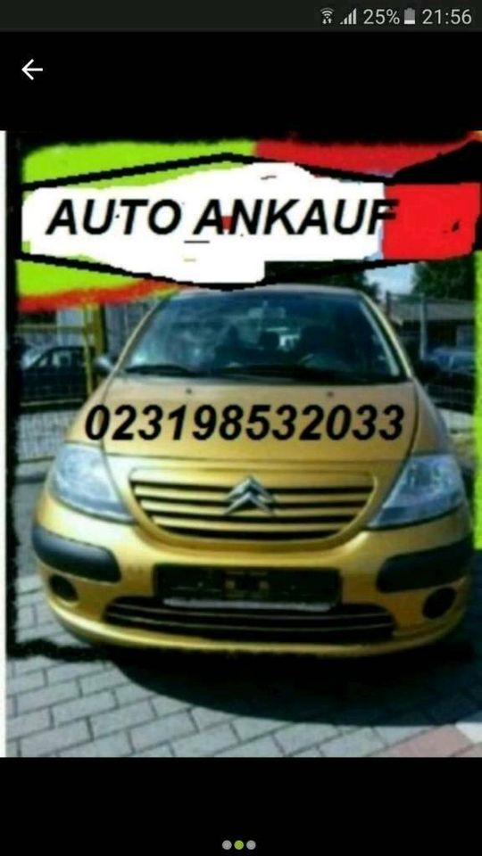 Auto Ankauf Alle Marken 01783364752 in Dortmund