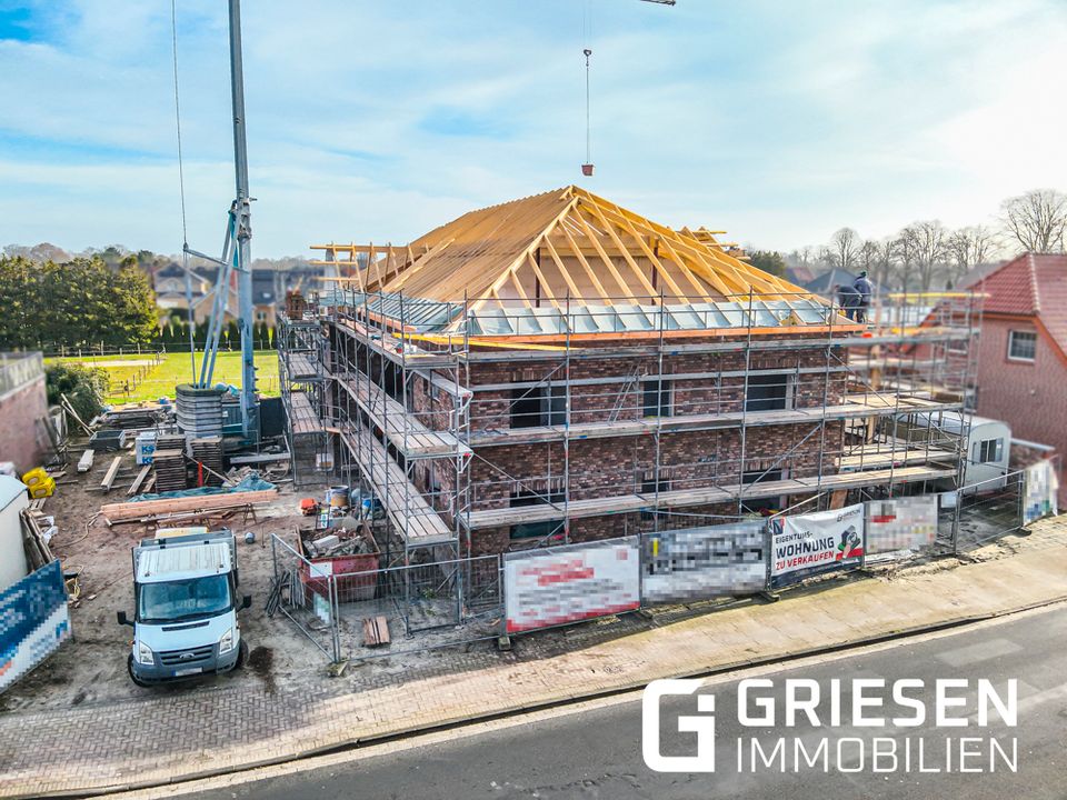 Erstklassiger Neubau in zentraler Lage von Rütenbrock - diese Obergeschosswohnung hat alles was Sie suchen! Ohne zusätzliche Käuferprovision! in Haren (Ems)