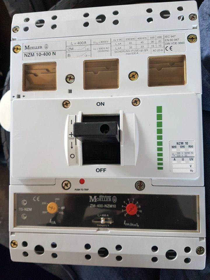 Moeller NZM 10-400 N Leistungsschalter in Meßstetten