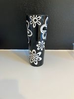 Edle Vase mit Blumen - schwarz/weiss Saarland - Rehlingen-Siersburg Vorschau