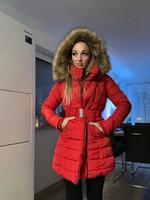Wintermantel Steppmantel rot XS Warm Koton Bayern - Bad Aibling Vorschau
