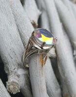 Großer Ring Cocktailring Regenbogen Zirkonia 925 Silber Thüringen - Rudolstadt Vorschau