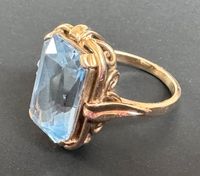 Ring Gelbgold 585 Aquamarin Hamburg-Nord - Hamburg Barmbek Vorschau