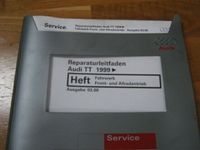 Audi Reparaturleitfaden, Audi TT 1999, Fahrwerk Front-und Allrada Nordrhein-Westfalen - Ratingen Vorschau