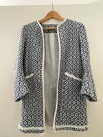 Kurzmantel/ Jacke/ Mantel von Zara blau weiß Frühling Sommer Niedersachsen - Osnabrück Vorschau