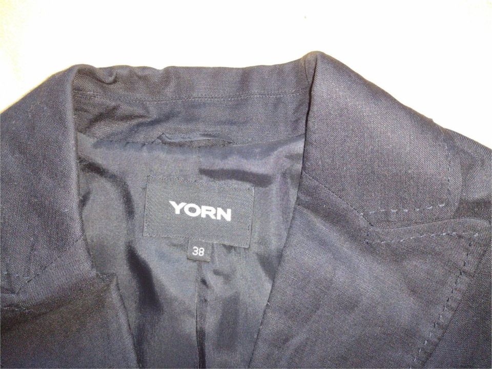 Leinen Blazer von Yorn, Gr. 38 in München