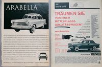 Borgward Reklame Berichte Isabella Arabella P100 Hansa 1100 Hessen - Hanau Vorschau