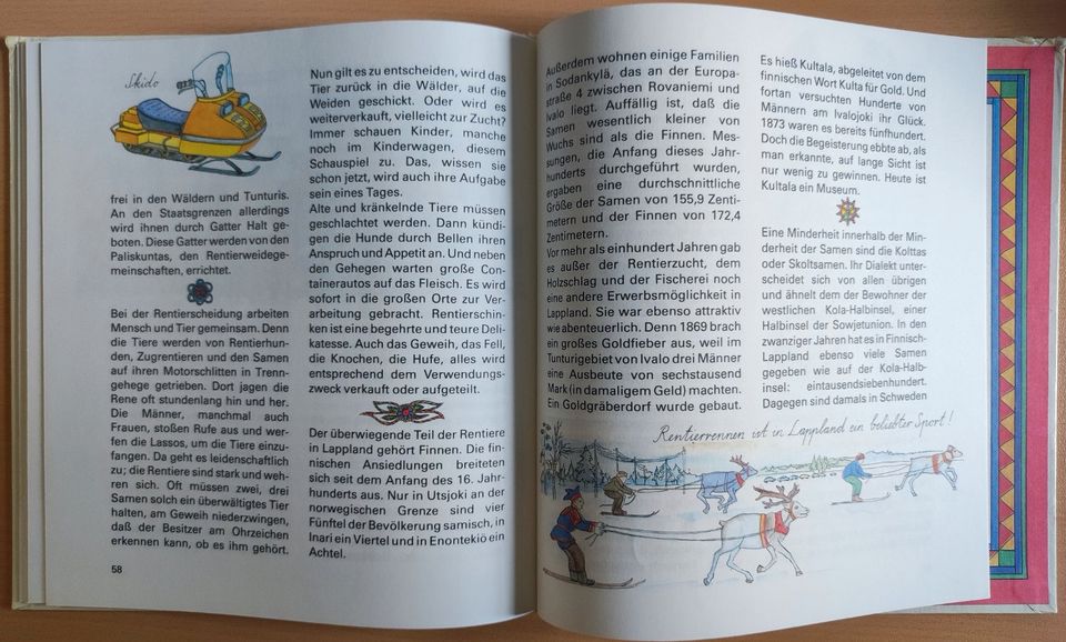 Rentiergeheimnisse DDR Kinderbuch von in Burg