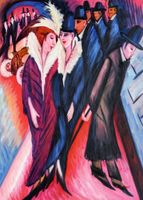 E. L. Kirchner- Straßenszene Berlin i98544 80x110cm Ölbild handg. Berlin - Treptow Vorschau