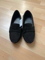 H&M Loafers Schwarz Wildlederoptik Sachsen - Chemnitz Vorschau