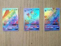 3 Rainbow Pokemon GX Holo Karten von 2019 . Pokémon kein Original Niedersachsen - Nörten-Hardenberg Vorschau