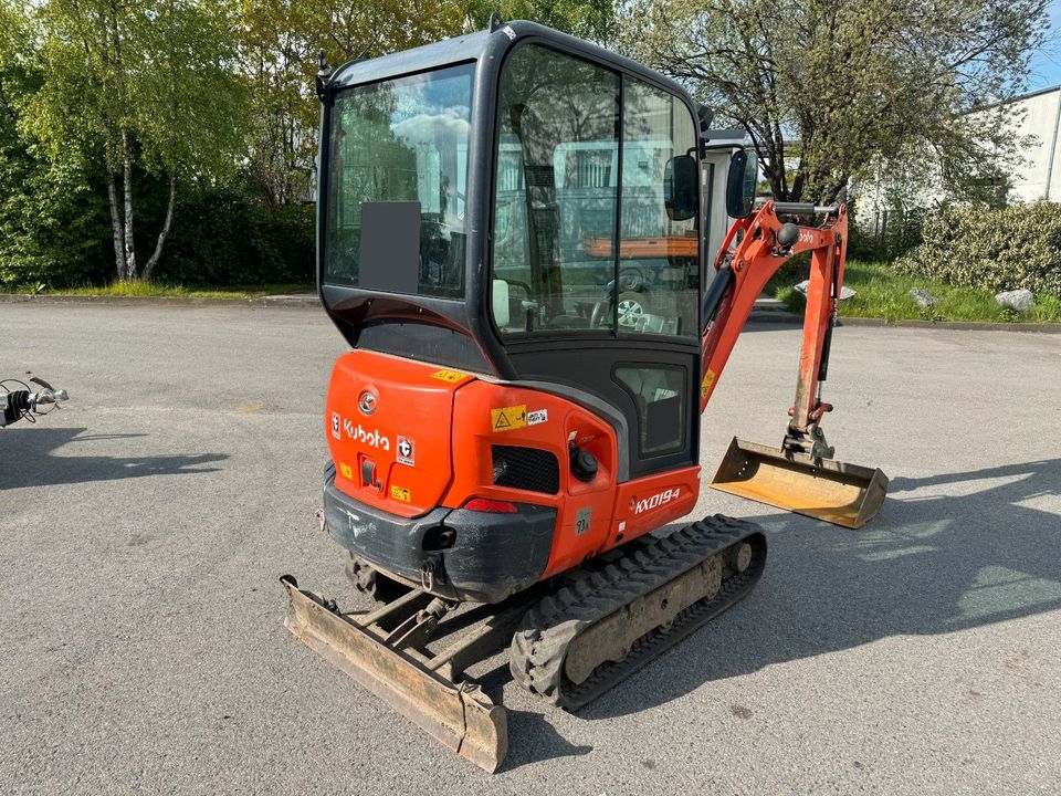 Kubota KX019-4 Minibagger Schwenkschaufel  + MS01 in Hamm