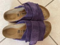 Traum Birkenstock Kyoto lila violett Wildleder 38 neuw Frankfurt am Main - Bornheim Vorschau