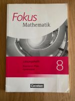 Fokus Mathematik 8 Lösungsheft ISBN 9783060088690 Rheinland-Pfalz - Worms Vorschau