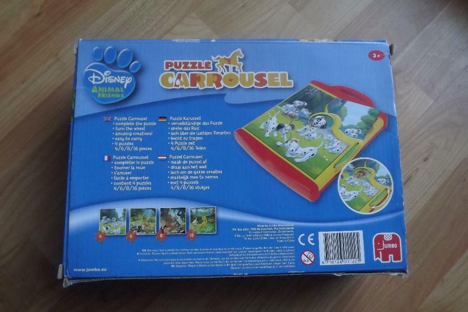 Disney Puzzle Carrousel Karussell 4 Puzzle von Jumbo in Forst (Lausitz)