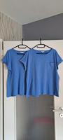 2 kurzarm Shirts Gr. M in blau von C&A Bayern - Rimpar Vorschau
