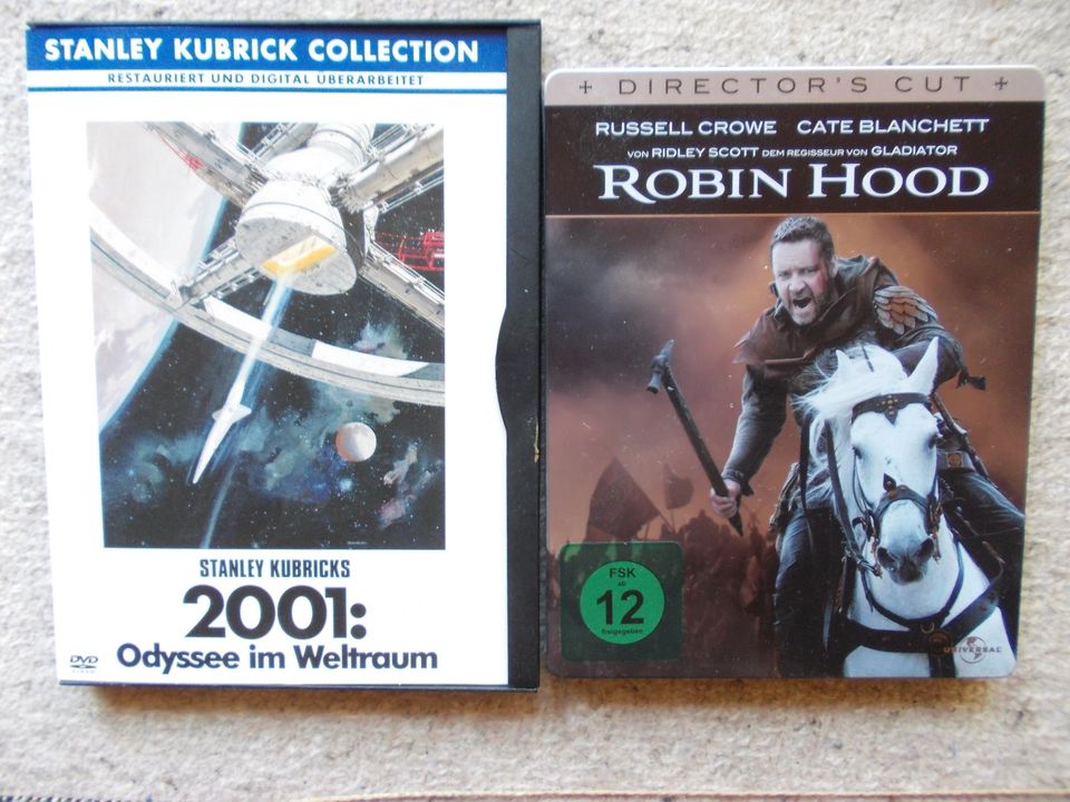 DVD Sammlung  Diverse Filme  Matrix, KillBill, Robin Hood in Kaiserslautern