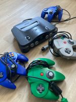 Nintendo 64 Konsole mit 4 Controllern und 8 Spielen Rheinland-Pfalz - Kaiserslautern Vorschau