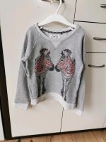 Kinder Pullover grau mit Zebras Gr. 134/140 Sachsen-Anhalt - Magdeburg Vorschau