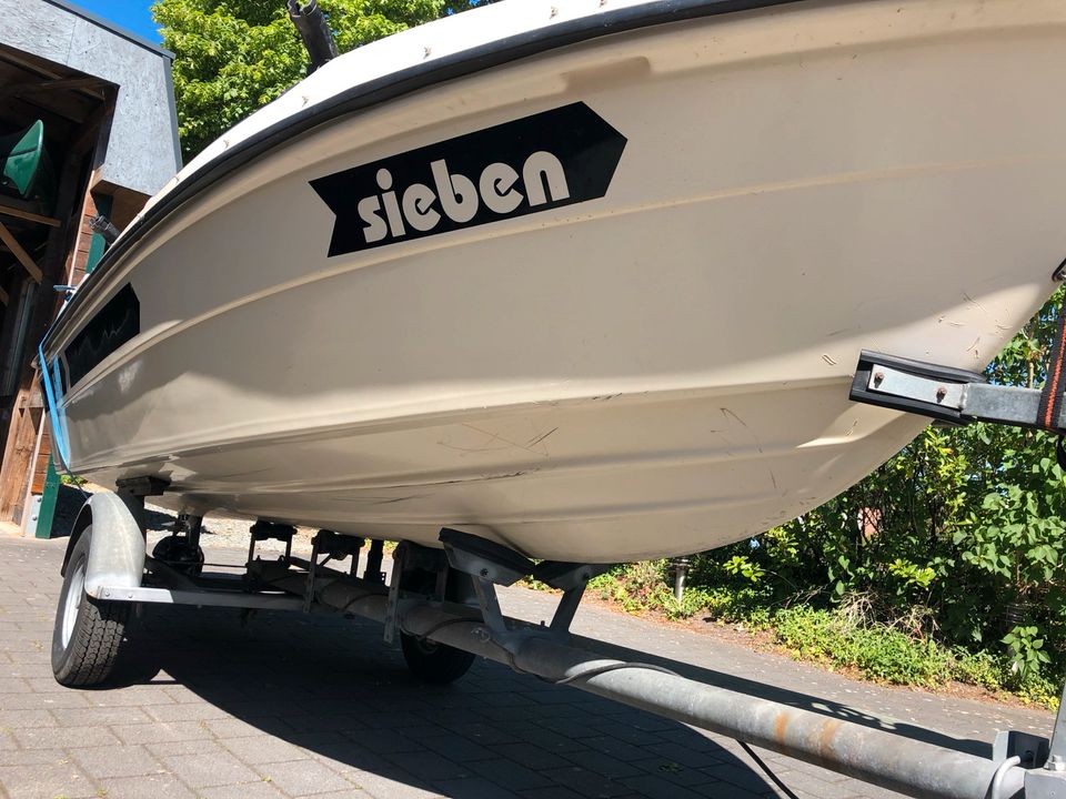 Terhi 415r Mercury 40 PS Angelboot Konsolenboot TÜV neu in Jübek