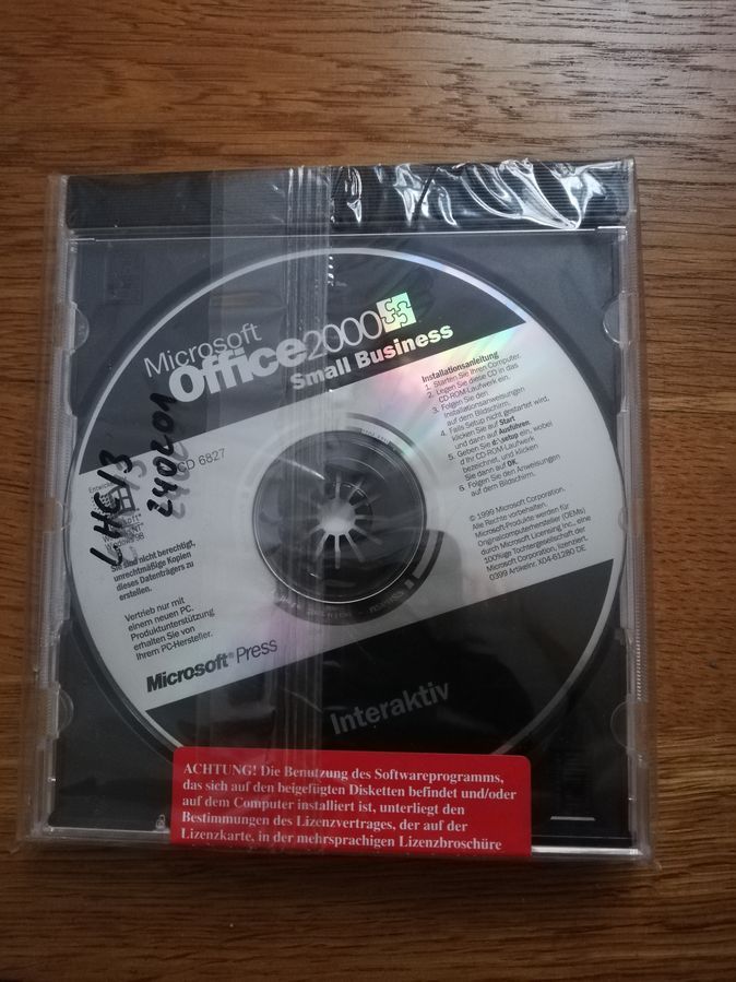 Microsoft Office 2000 Small Business unbenutzt in Köln