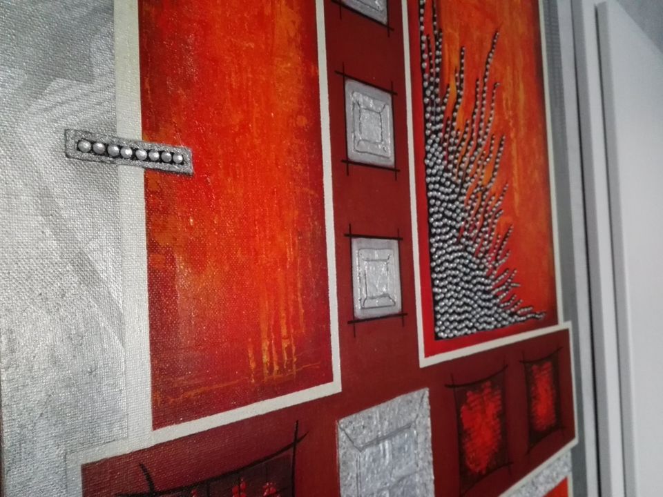 Acryl Bild mit Swarovski Steinen 60x100 ein Unikat in Philippsburg