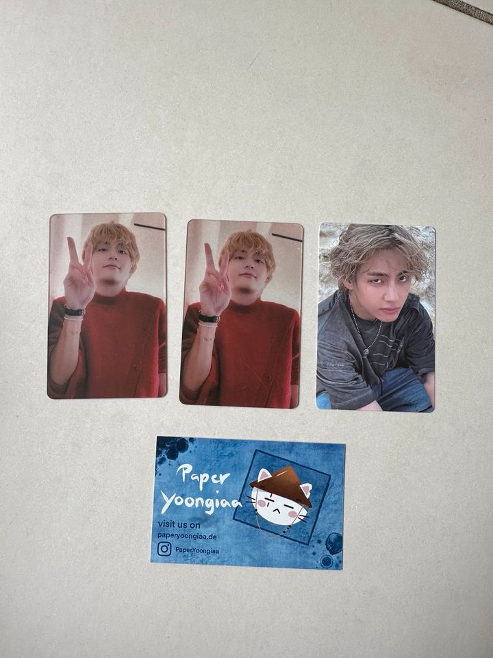 WTS BTS V Taehyung Layover preorder photocards in Centrum