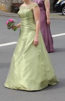 Hellgrünes Hofdamenkleid / Abendkleid Hessen - Diemelstadt Vorschau