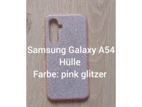 Samsung Galaxy A54 Hülle pink glitzer NEU Nordrhein-Westfalen - Meschede Vorschau