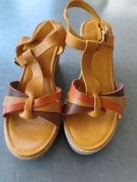 Marco tozzi neu Leder Sandalen Gr. 37 Keilabsatz gelb Orange Bayern - Ingolstadt Vorschau