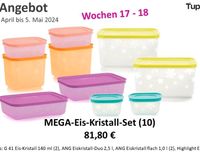 Tupperware Gefrierbehälter Eiskristalle (10) 170ml - 2,5 l  NEU Bayern - Horgau Vorschau