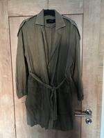 Khaki farbener 100% Leinen kurz Mantel Gr. L Zara Nordrhein-Westfalen - Herzogenrath Vorschau