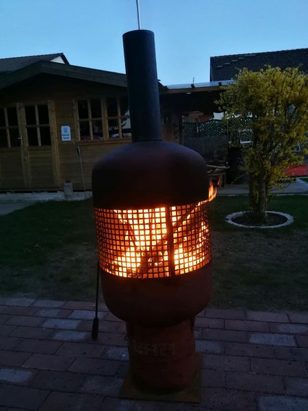 Große Feuertonne 200l, Feuerschale, Feuerkorb, Lagerfeuer in Bayern -  Neubeuern