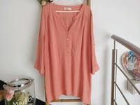 Neu XXL 48 Sheego Tunika Bluse apricot koralle orange 3/4 Arm Sachsen-Anhalt - Genthin Vorschau