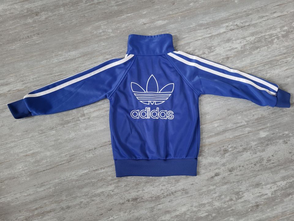 Jacke von Adidas in blau, Größe 92 in Geisa