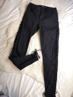 Schöne schwarze Jeans mit Schnürung Niedersachsen - Göttingen Vorschau