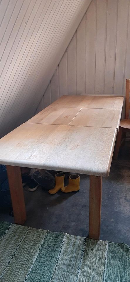 Massivholz Tisch verlängerbar Vintage in Dortmund