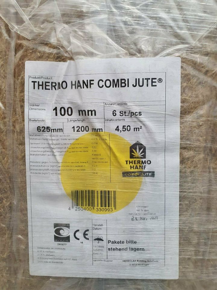 THERMO HANF Combi Jute Dämmung in Sehnde