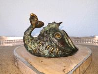 Aschenbecher Fisch - Walter Bosse - 1950er - Messing Bronze TOP Nordrhein-Westfalen - Wadersloh Vorschau
