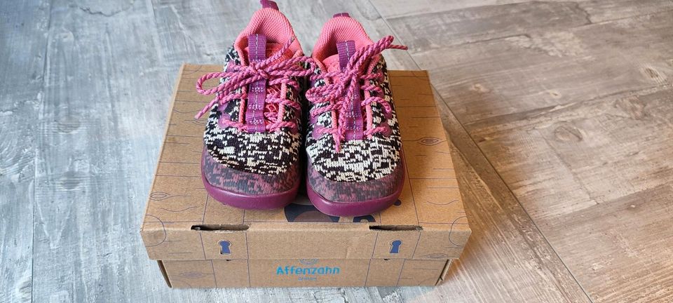 Affenzahn barefoot barfuß Sneaker Lowcut Knit Flamingo 23 in Wuppertal