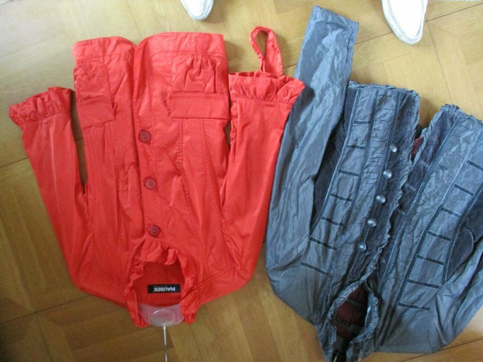 2 x Jacke exklusiv Trachtenjacken rot + grau S wenig getragen in Collenberg