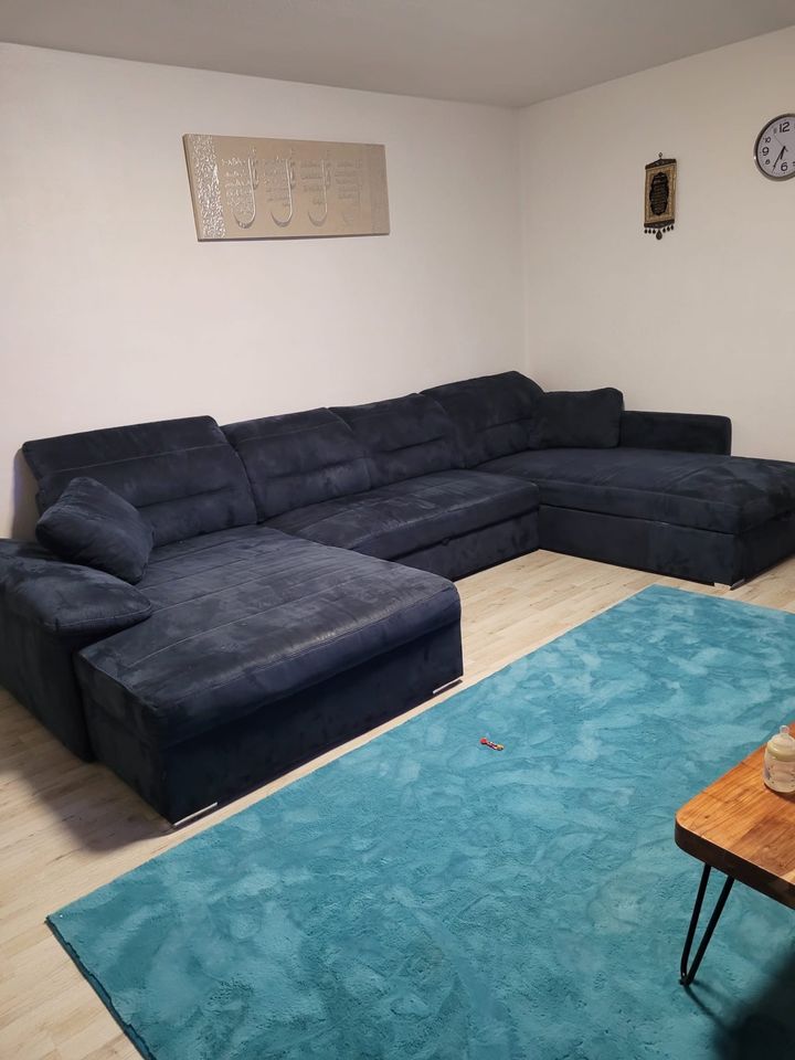 Big Sofa dunkelblau in Gelsenkirchen