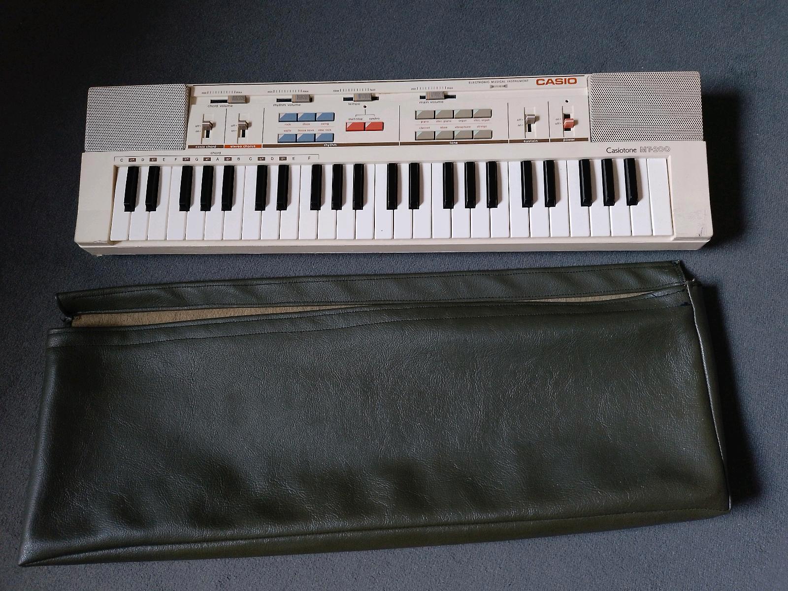 Casio mt 200 online