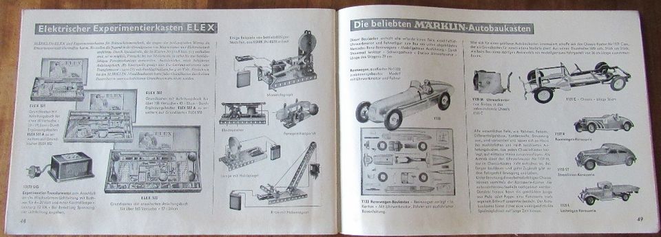 alter Märklin Katalog ; ohne Umschlagblatt in Heidelberg