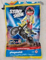 Playmobil Figur - Limited Edition - "Stuntman mit Motorrad" Schleswig-Holstein - Norderstedt Vorschau