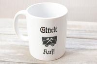 Kaffee-Tasse Kaffee Tasse Glück Auf! Zeche Bergbau Ruhrgebiet Ruh Nordrhein-Westfalen - Wesel Vorschau