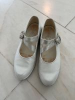 Däumling Kinderschuhe weiß Kommunion Hochzeit 35 Schuhe schick Hessen - Villmar Vorschau